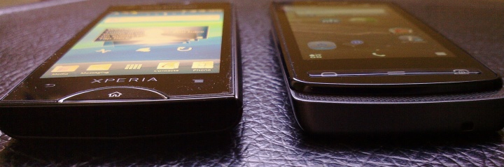 Xperia Ray and Nokia 700