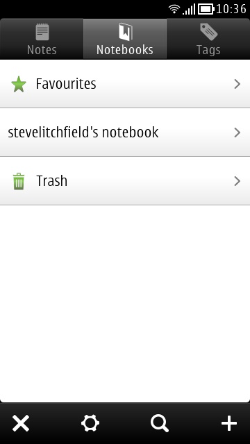 Screenshot, Notekeeper