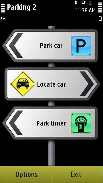 Parking screenshot