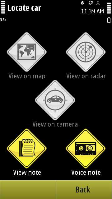 Parking screenshot