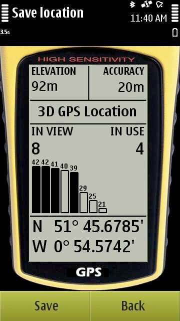 Parking screenshot
