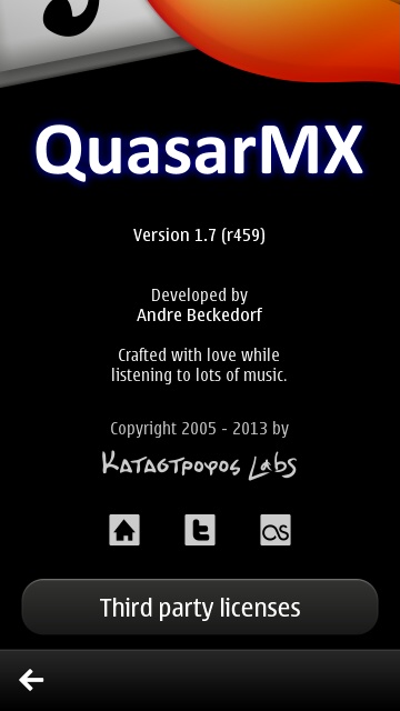 Screenshot, QuasarMX