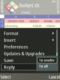 Mail for Exchange 2.0 integration screenshot