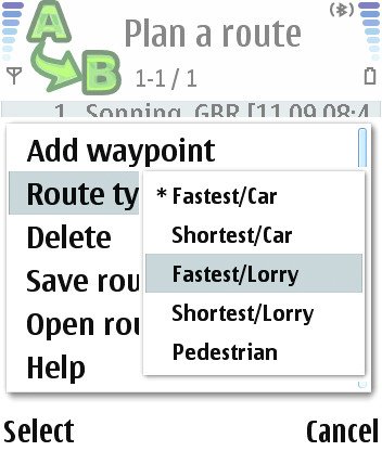 Route 66 screenshot