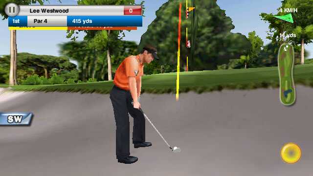 Screenshot from Real Golf 2011 HD