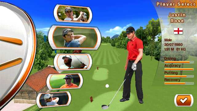Screenshot from Real Golf 2011 HD