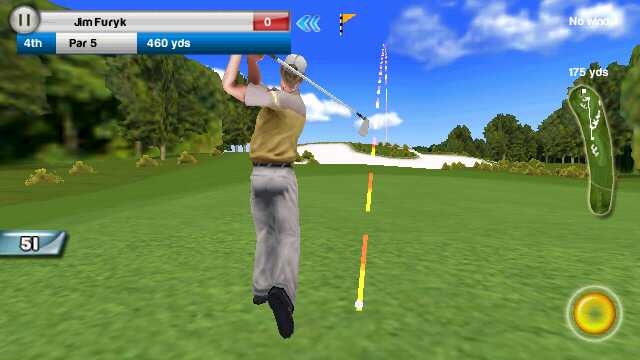 Screenshot, Real Golf 2011