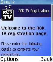 ROK TV screenshot