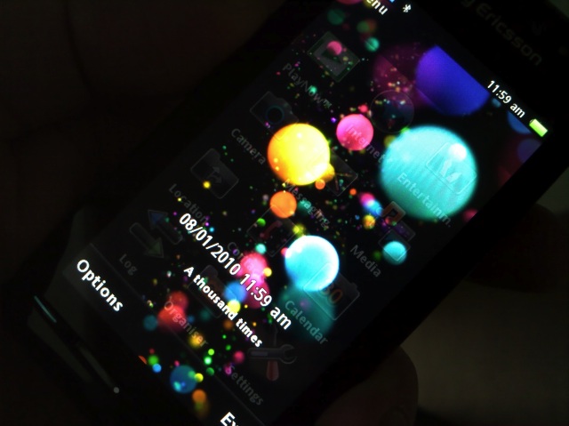 Satio screen photo