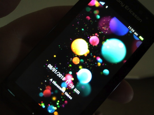 Satio screen photo