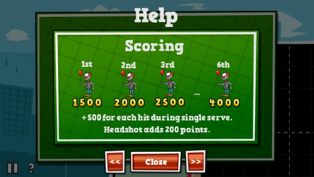 Tennis in the Face screenshot