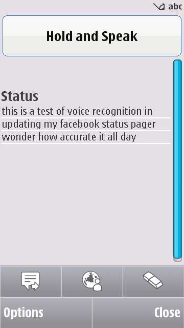 Vlingo screenshot