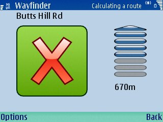 Wayfinder Navigator 6 screenshot