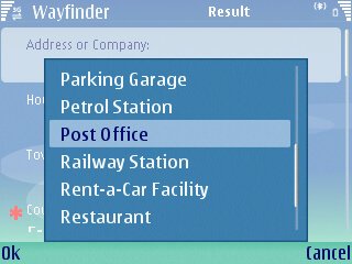 Wayfinder Navigator 6 screenshot