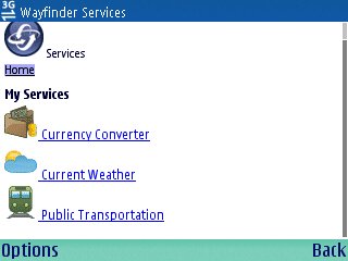 Wayfinder Navigator 6 screenshot