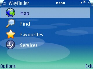 Wayfinder Navigator 6 screenshot