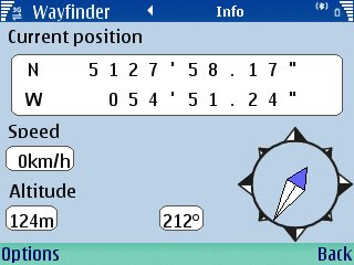 Wayfinder Navigator 6 screenshot
