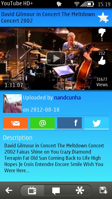 Screenshot, YouTube Downloader