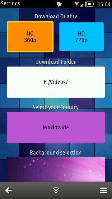 Screenshot, YouTube Downloader