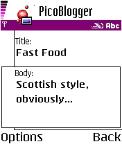 Picoblogger