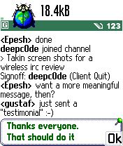WirelessIRC
