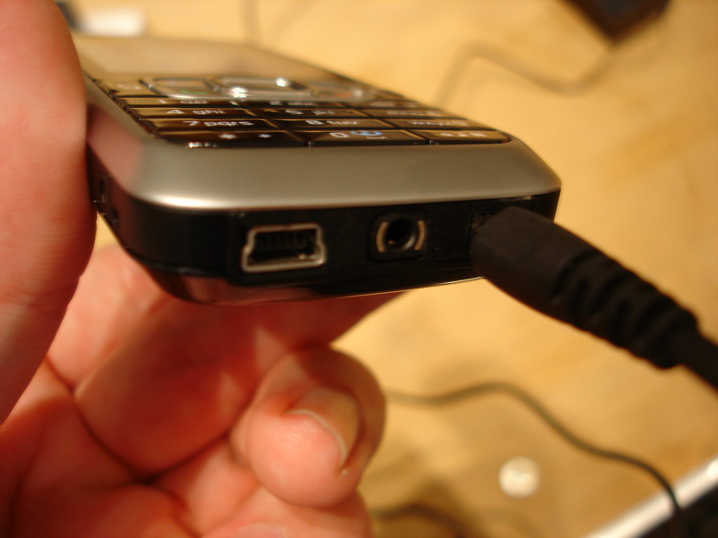 USB port, Audio Jack, Power Port