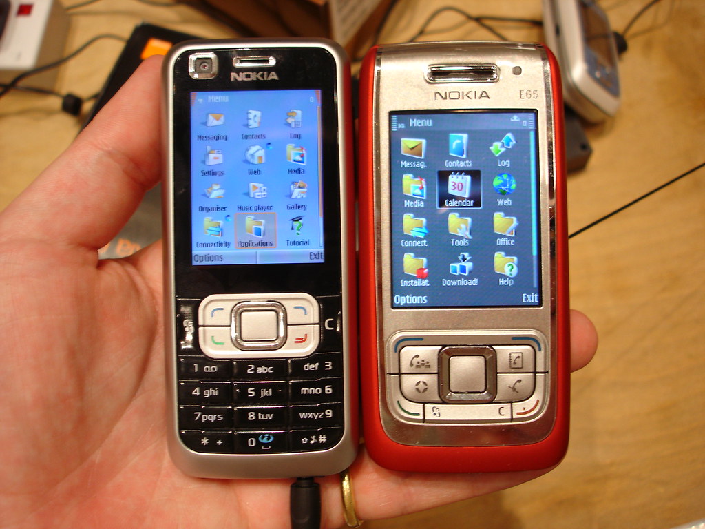 Nokia 6120 and Nokia E65