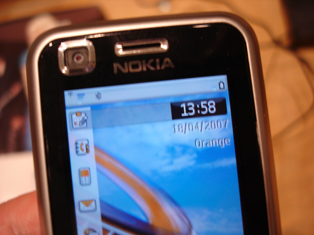 Orange Home Screen