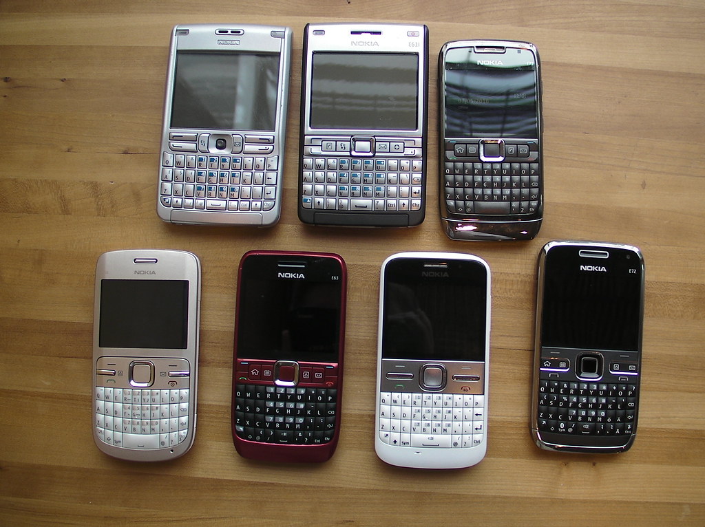 Nokia's QWERTY family