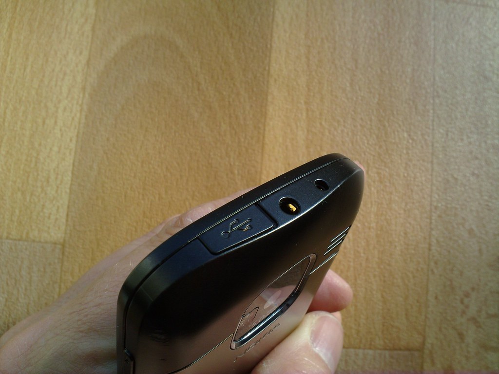 Nokia E5-00 from the top