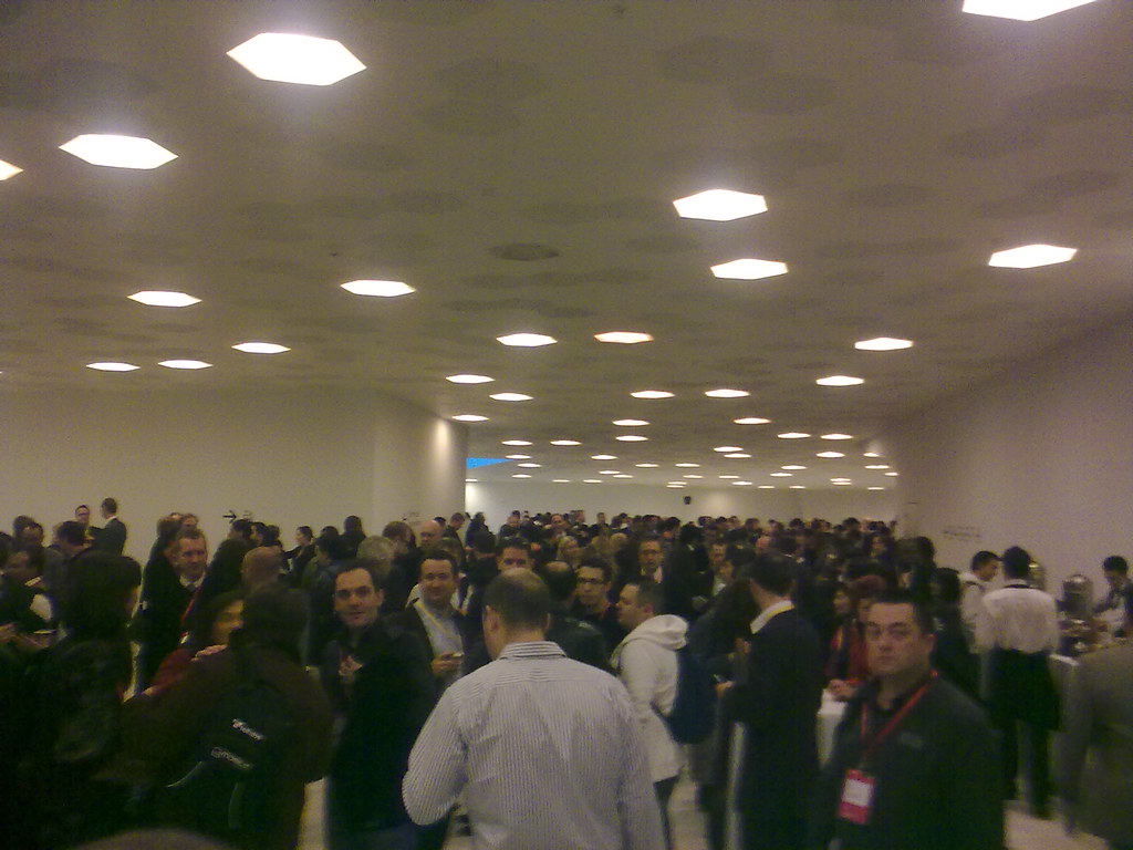 Waiting to go in