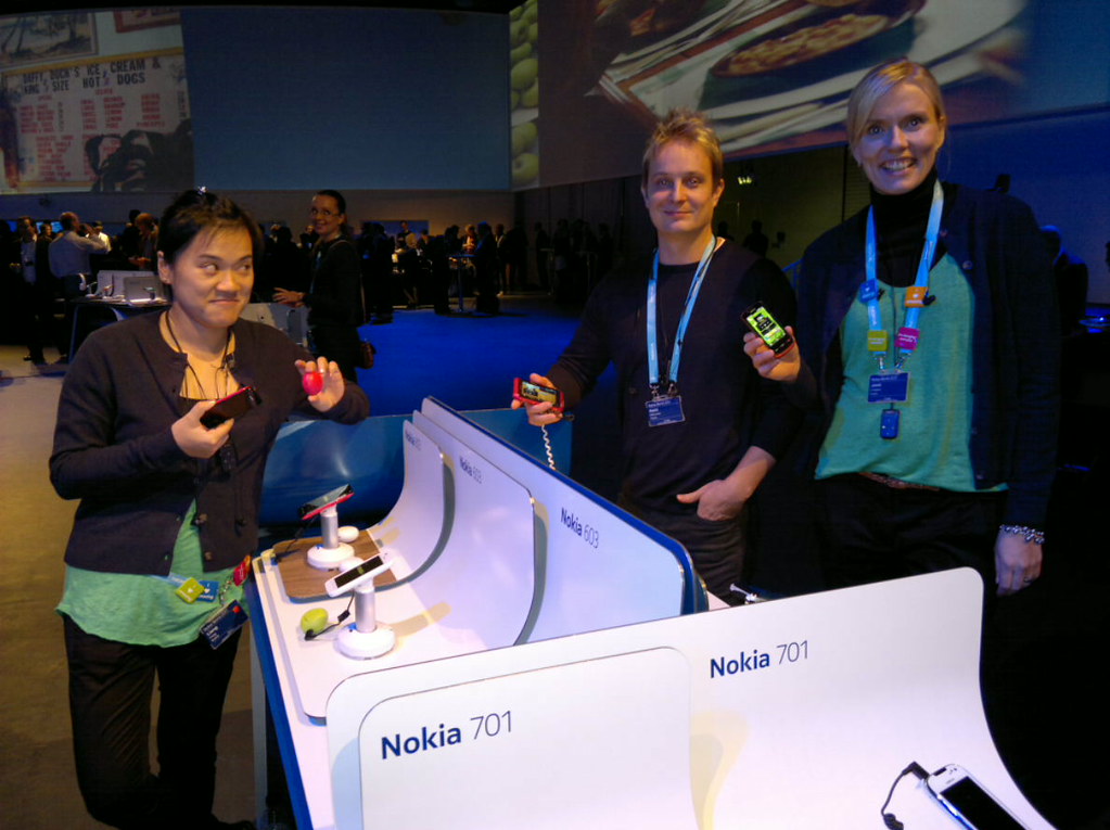 Plenty of Symbian on display at Nokia World too... Just saying... 8-)