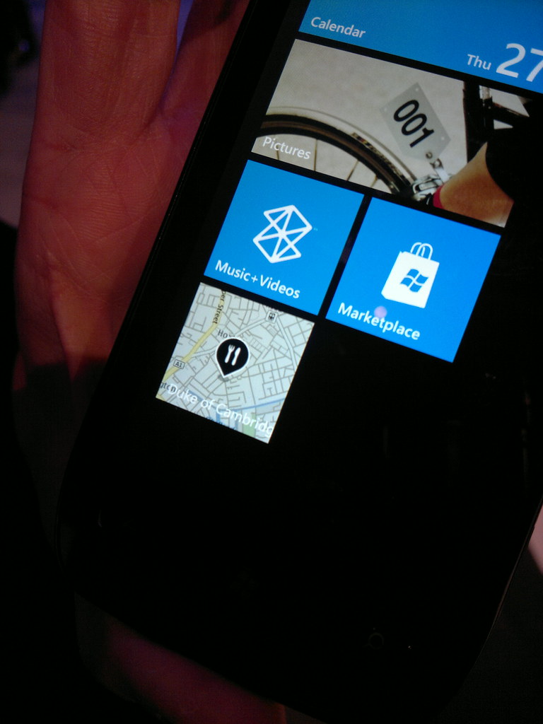 Maps Live Tile