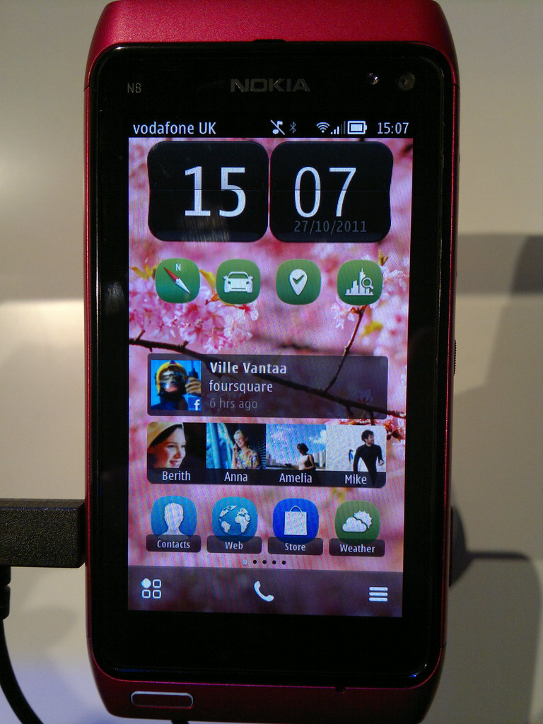 Belle on N8