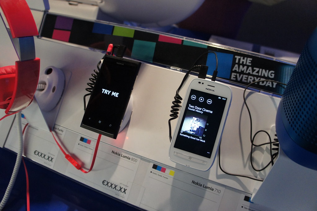 Example of retail demo stand