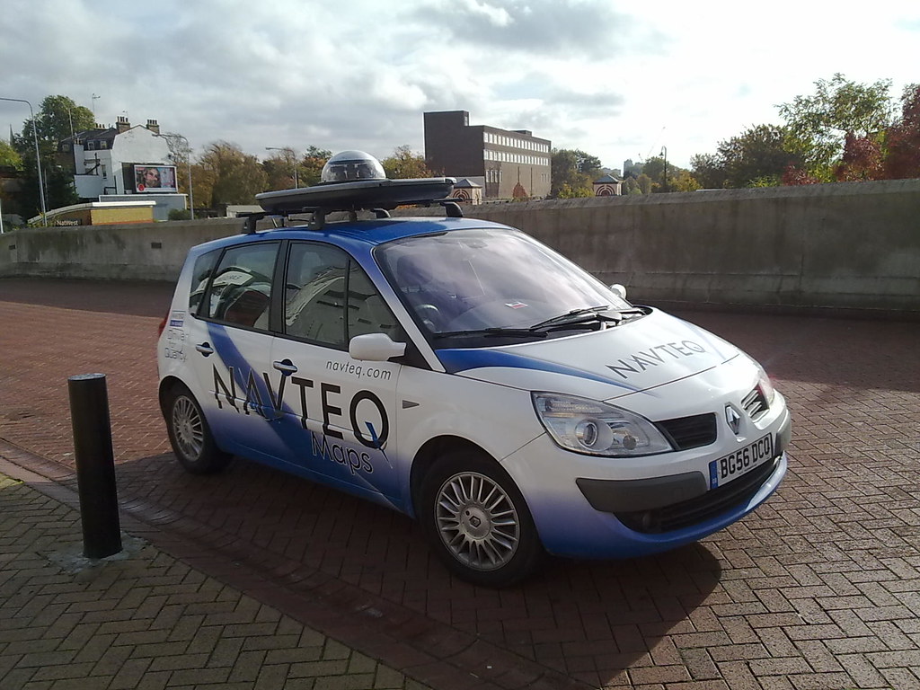 NAVTEQ mapping car